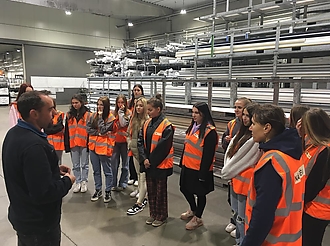 Exkurze ve firmě – střední škola obchodní a služeb – 30. 10. 2023